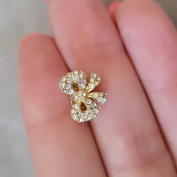 Ariella bow stud earrings - Picture 2 of 3